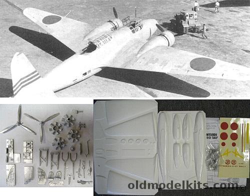 SAW 1/48 Mitsubishi Ki-21 Sally plastic model kit